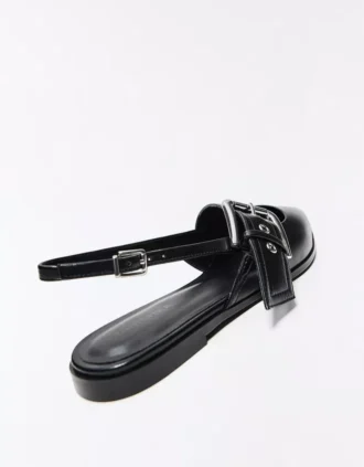 Tokalı Slingback Bale Babetleri – Düz Babetler