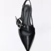 Tokalı Slingback Bale Babetleri – Düz Babetler