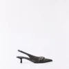 Tokalı Slingback Kitten Topuklu Ayakkabılar