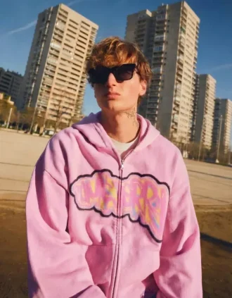 Tom & Jerry Fermuarlı Sweatshirt – Sweatshirtler ve Kapüşonlular – Erkek