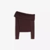 Uzun Kollu Asimetrik Tül T-Shirt