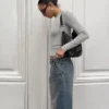 Uzun Kollu Tişört – T-shirtler – Kadın