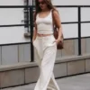 Bol Kesim Çift Katlı Kumaş Pantolonlar – #Bershkastyle – Kadın
