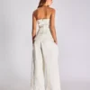 Wide Leg Düşük Bel Dartlı Kot Pantolon