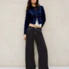 Wide Leg Düşük Bel Kot Pantolonlar