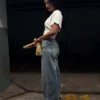 Wide Leg Düşük Bel Kot Pantolonu