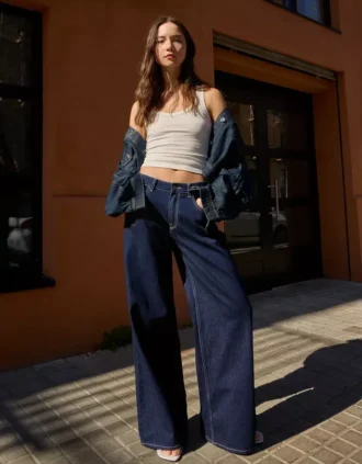 Wide Leg Kot Pantolonlar – Pantolonlar