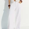 Wide Leg Kot Pantolonlar – Pantolonlar