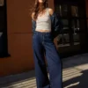 Wide Leg Kot Pantolonlar – Pantolonlar