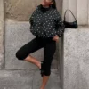 Yanları Yırtmaçlı Kapri Pantolonlar – #Bershkastyle – Kadın