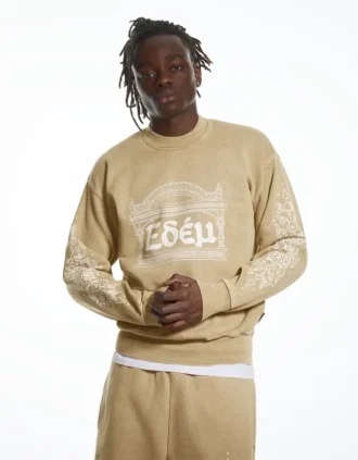 Yıkanmış Efektli Sweatshirt Aries X Bershka – Sweatshirtler ve Kapüşonlular
