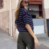Yüksek Bel Straight Wide Leg Kot Pantolon – Pantolonlar