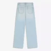 Yüksek Bel Wide Leg Düz Kesim Kot Pantolonlar