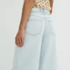 Yüksek Bel Wide Leg Kot Pantolon
