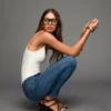 Yüksek Bel Yumuşak Skinny Kot Pantolonlar – Pantolonlar