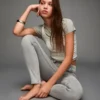 Yüksek Bel Yumuşak Skinny Kot Pantolonlar – Pantolonlar