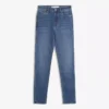 Yüksek Bel Yumuşak Skinny Kot Pantolonlar – Pantolonlar