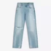 Yırtık, Düşük Bel, Straight Paça Kot Pantolon