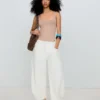 Yuvarlak Yaka Tank Bodysuit