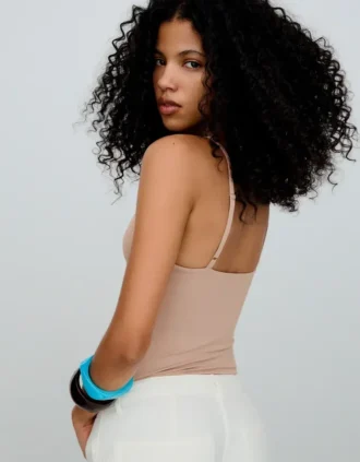 Yuvarlak Yaka Tank Bodysuit