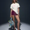 Zara Larsson Baskılı T-shirt
