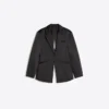 Özel Dikim Saten Blazer – Ceketler ve Trençkotlar